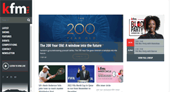 Desktop Screenshot of kfm.co.za